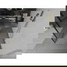 Mexen Kioto paroi de douche autoportante 140 x 200 cm, transparent/Design noir 8 mm, Or - 800-140-002-50-78