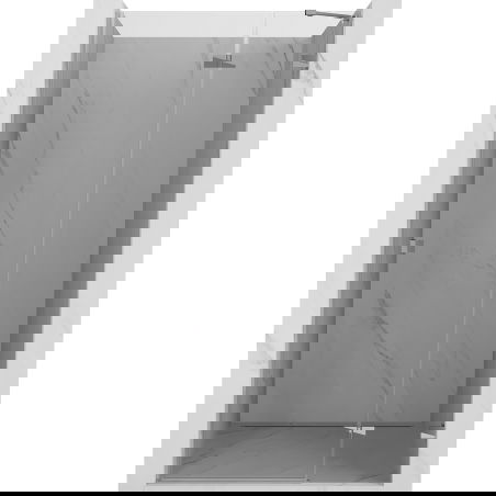 Mexen Lunar portes de douche pivotantes droites 80 cm, transparent, chrome - 834-080-000-01-00-P