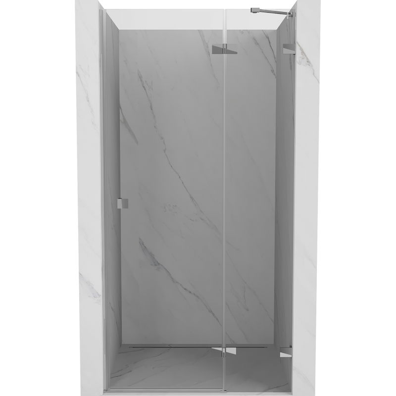 Mexen Lunar porte de douche pivotante droite 85 cm, transparente, chrome - 834-085-000-01-00-P