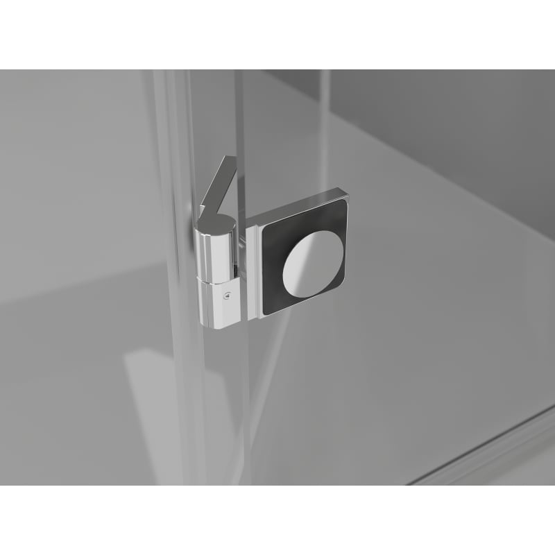 Mexen Lunar porte de douche pivotante droite 120 cm, transparent, chrome - 834-120-000-01-00-P