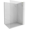 Mexen Lunar L paroi de douche Walk-in droite 60 x 200 cm, transparent 8 mm, dorée - 830L-060-000-50-00-P