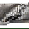 Mexen Lunar L paroi de douche Walk-in droite 80 x 200 cm, transparente 8 mm, or - 830L-080-000-50-00-P