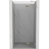Mexen Lunar porte de douche pivotante droite 105 cm, transparent, doré - 834-105-000-50-00-P