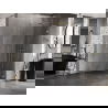 Mexen Lunar L paroi de douche Walk-in droite 100 x 200 cm, transparent 8 mm, doré brossé - 830L-100-000-55-00-P