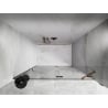 Mexen Lunar porte de douche battante droite 135 cm, transparent, or rose - 834-135-000-60-00-P