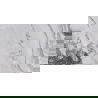 Gres émaillé rectifié Mexen Limos Grey, carreau sol-mur 120 x 60 cm, brillant - TL127-120-060-01