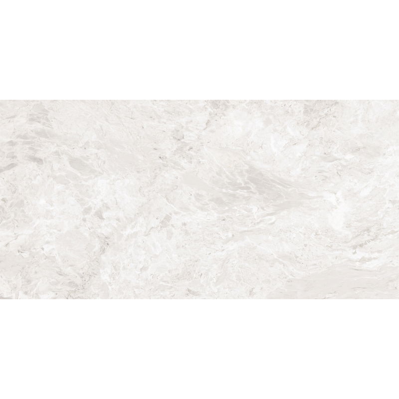 Mexen Iconic Bianco carrelage grès émaillé rectifié G1, dalle sol-mur 120 x 60 cm, brillant - TL128-120-060-00