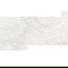 Mexen Iconic Bianco carrelage grès émaillé rectifié G1, dalle sol-mur 120 x 60 cm, brillant - TL128-120-060-00