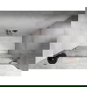 Porte de douche pivotante Mexen Lunar droite 135 cm, transparent, cuivre brossé - 834-135-000-65-00-P