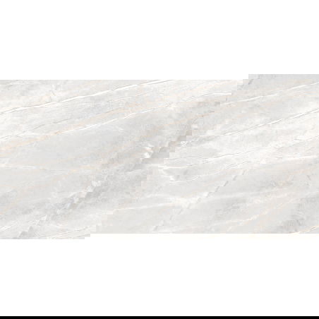 Mexen Cressida White grès émaillé rectifié G1, carreau sol-mur 120 x 60 cm, brillant - TL135-120-060-01