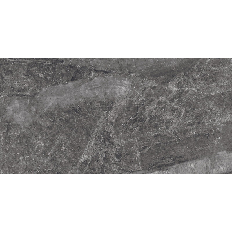 Mexen Quetta Nero grès émaillé rectifié G1, carreau de sol et de mur 120 x 60 cm, brillant - TL136-120-060-03