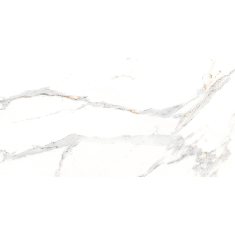 Mexen Agata Grès blanc émaillé rect. G1, carreau de sol et mural 120 x 60 cm, brillant - TL144-120-060-00