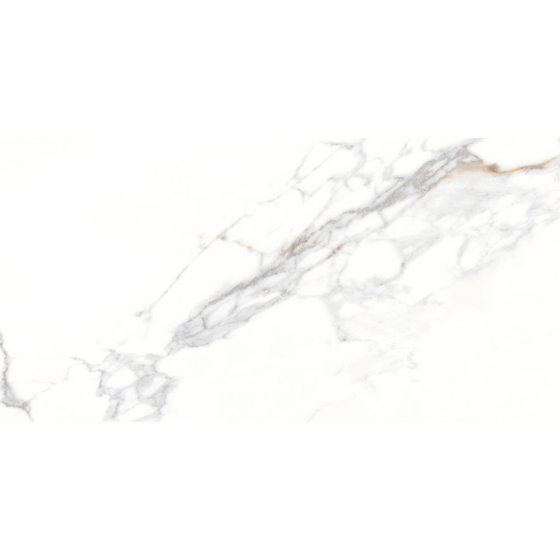Mexen Agata Grès blanc émaillé rect. G1, carreau de sol et mural 120 x 60 cm, brillant - TL144-120-060-00