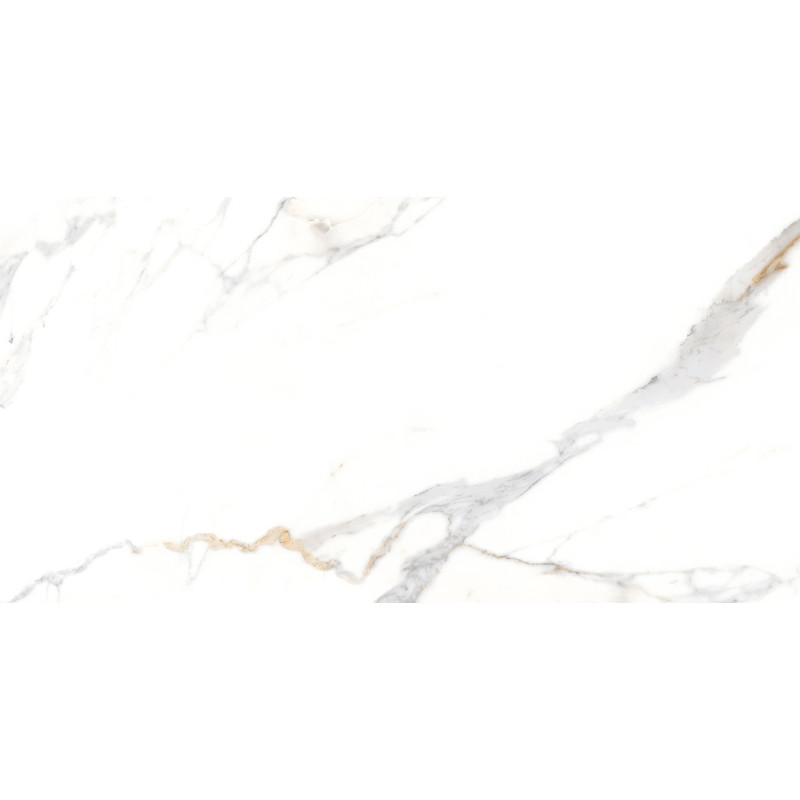 Mexen Agata Grès blanc émaillé rect. G1, carreau de sol et mural 120 x 60 cm, brillant - TL144-120-060-00