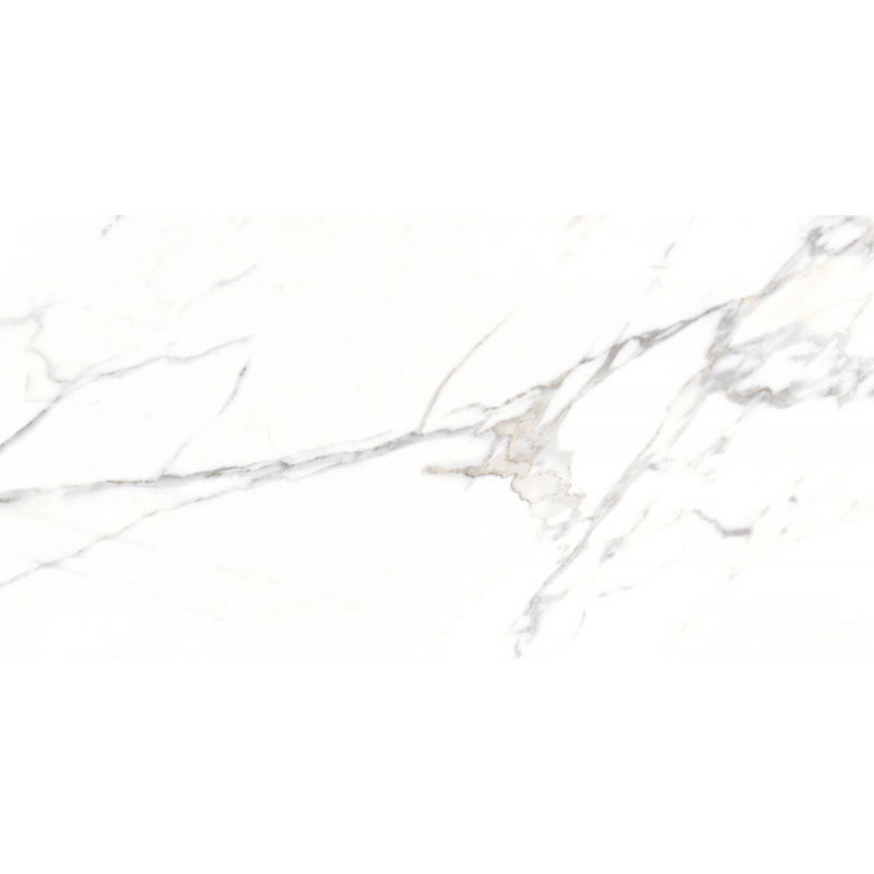 Mexen Agata Blanc grès émaillé rectifié G1, carreau sol-mur 120 x 60 cm, brillant - TL144-120-060-00