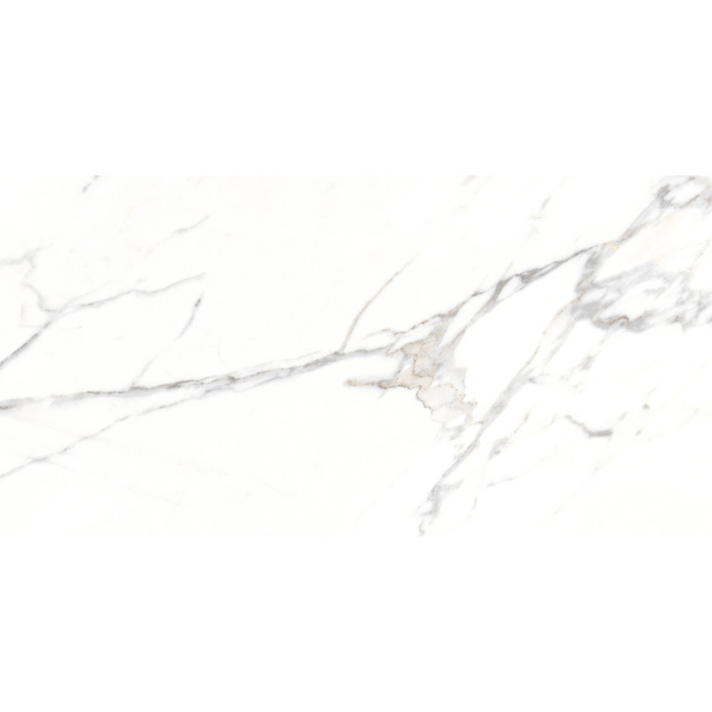 Mexen Agata Grès blanc émaillé rect. G1, carreau de sol et mural 120 x 60 cm, brillant - TL144-120-060-00
