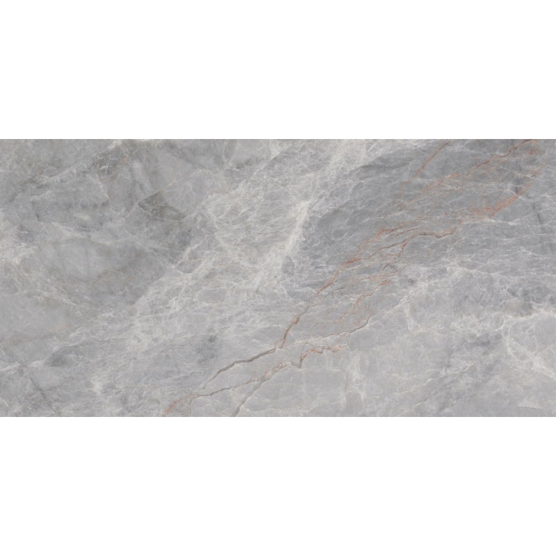 Mexen Tens Grey grès émaillé rectifié G1, carrelage sol-mur 120 x 60 cm, brillant - TL148-120-060-01