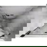 Portes de douche battantes droites 90 cm, transparentes, gun metal - 834-090-000-95-00-P