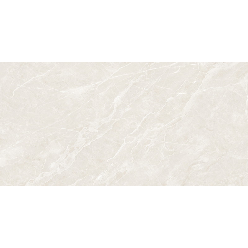 Mexen Versace Bianco grès émaillé rectifié G1, carreau de sol et mur 120 x 60 cm, brillant - TL168-120-060-01