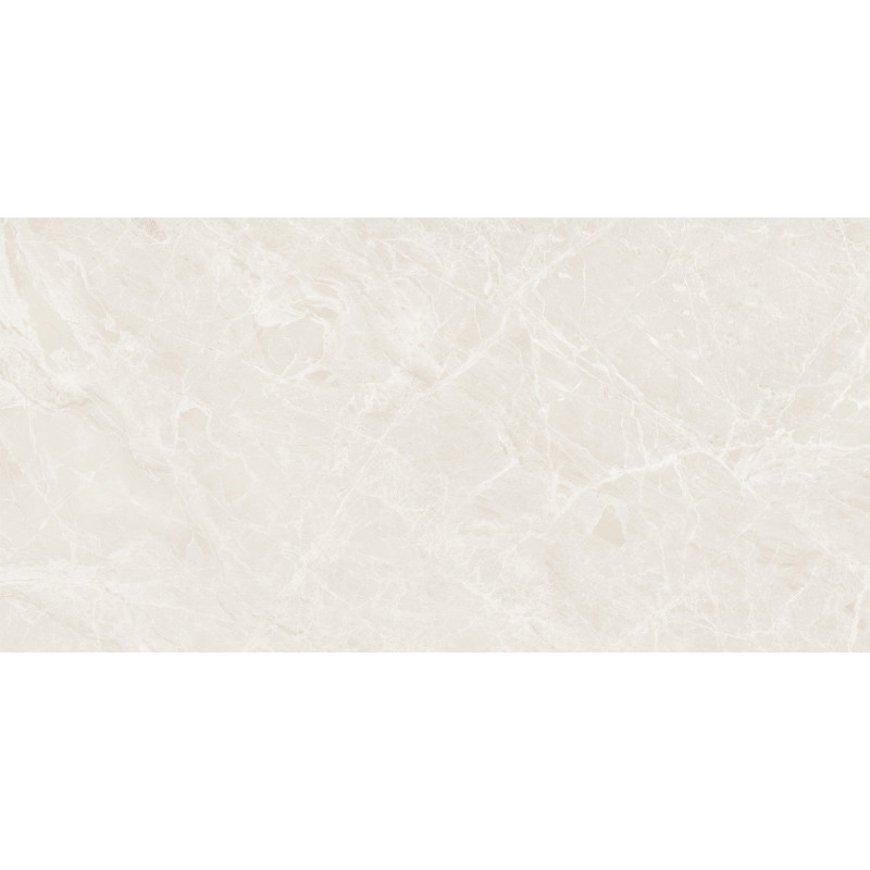 Mexen Versace Bianco grès émaillé rectifié G1, carreau de sol et mur 120 x 60 cm, brillant - TL168-120-060-01