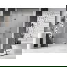 Mexen Lunar L porte de douche pivotante gauche 140 cm, transparent, chrome - 834L-140-000-01-00-L