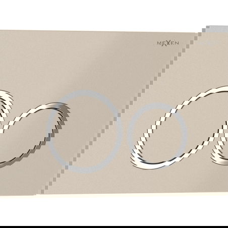 Mexen Tex 01 bouton de chasse, beige - 6101-07