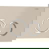 Bouton de rinçage Mexen Tex 01, beige - 6101-07