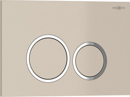 Bouton de rinçage Mexen Tex 01, beige - 6101-07