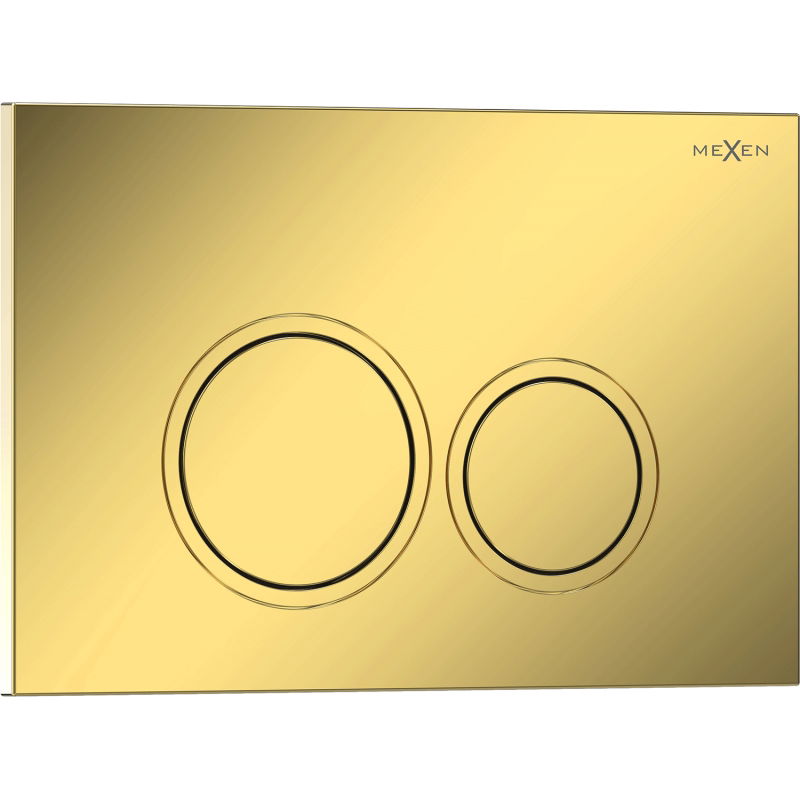 Mexen Tex 01 bouton de chasse, doré champagne brillant - 6101-08