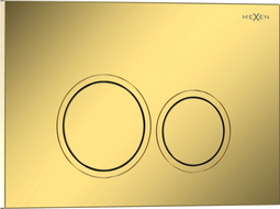 Mexen Tex 01 bouton de rinçage, or champagne brillant - 6101-08
