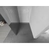 Mexen Kioto paroi de douche Walk-in 100 x 200 cm, miroir 8 mm, blanc - 800-10-101-20-50
