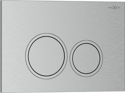Bouton de chasse Mexen Tex 01, nickel brossé - 6101-10