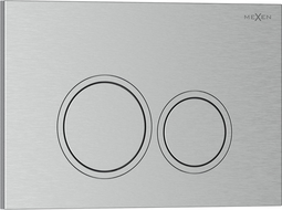 Mexen Tex 01 plaque de déclenchement, nickel brossé - 6101-10