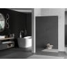 Mexen Kioto paroi de douche Walk-in 110 x 200 cm, miroir 8 mm, blanc - 800-110-101-20-50