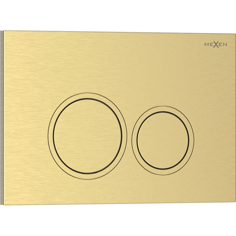 Mexen Tex 01 bouton de chasse, or brossé - 6101-11