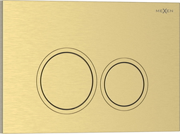 Mexen Tex 01 bouton de chasse, or brossé - 6101-11