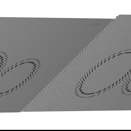 Bouton de chasse Mexen Tex 01, gris canon brossé - 6101-12