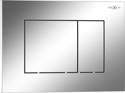 Bouton de chasse Mexen Tex 02, chrome brillant - 6102-03