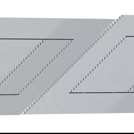 Mexen Tex 02 bouton de chasse d'eau, chrome mat - 6102-04