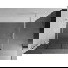 Mexen Kioto paroi de douche 100 x 200 cm, transparent/Design noir 8 mm, Blanc - 800-100-101-20-77