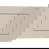 Mexen Tex 02 bouton de chasse d'eau, beige - 6102-07