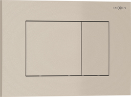 Mexen Tex 02 bouton de chasse d'eau, beige - 6102-07