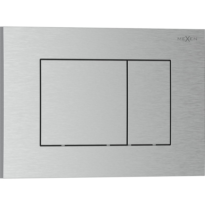 Mexen Tex 02 bouton de chasse, nickel brossé - 6102-10