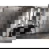 Mexen Lunar L paroi de douche Walk-in droite 80 x 200 cm, transparent 8 mm, noir - 830L-080-000-70-00-P