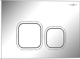 Bouton de chasse Mexen Tex 03, chrome brillant - 6103-03