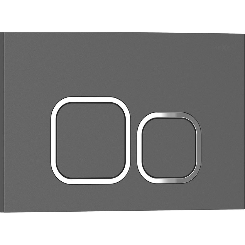 Mexen Tex 03 bouton de chasse, gris - 6103-05