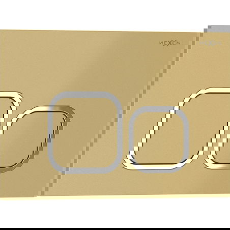 Mexen Tex 03 bouton de chasse d'eau, doré - 6103-06