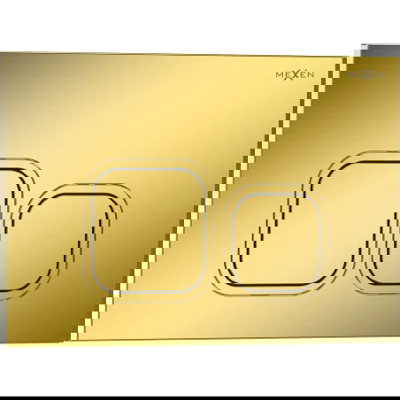 Mexen Tex 03 bouton de chasse, doré champagne brillant - 6103-08