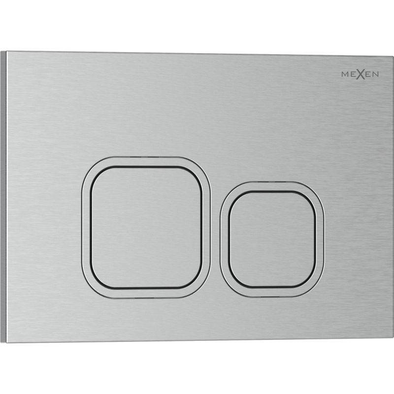 Bouton de rinçage Mexen Tex 03, nickel brossé - 6103-10