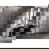 Mexen Lunar L cloison de douche Walk-in droite 70 x 200 cm, transparent 8 mm, métal fusil - 830L-070-000-95-00-P